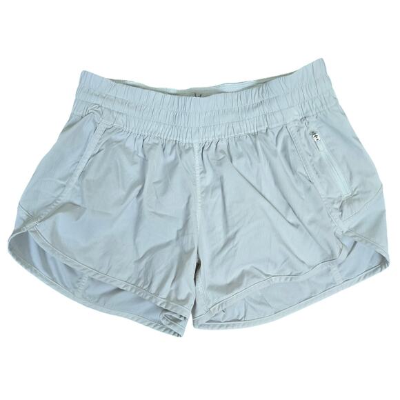 lululemon athletica Pants - Lululemon Tracker Short V *4" - White - Size 8 -  W7AT7S